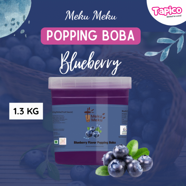 Blueberry Popping Boba
