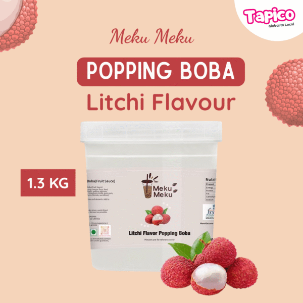 Litchi Popping Boba